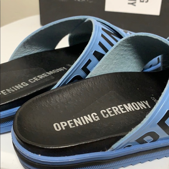 Opening Ceremony Berkeley Slide/Blue/size 39 - Picture 8 of 10